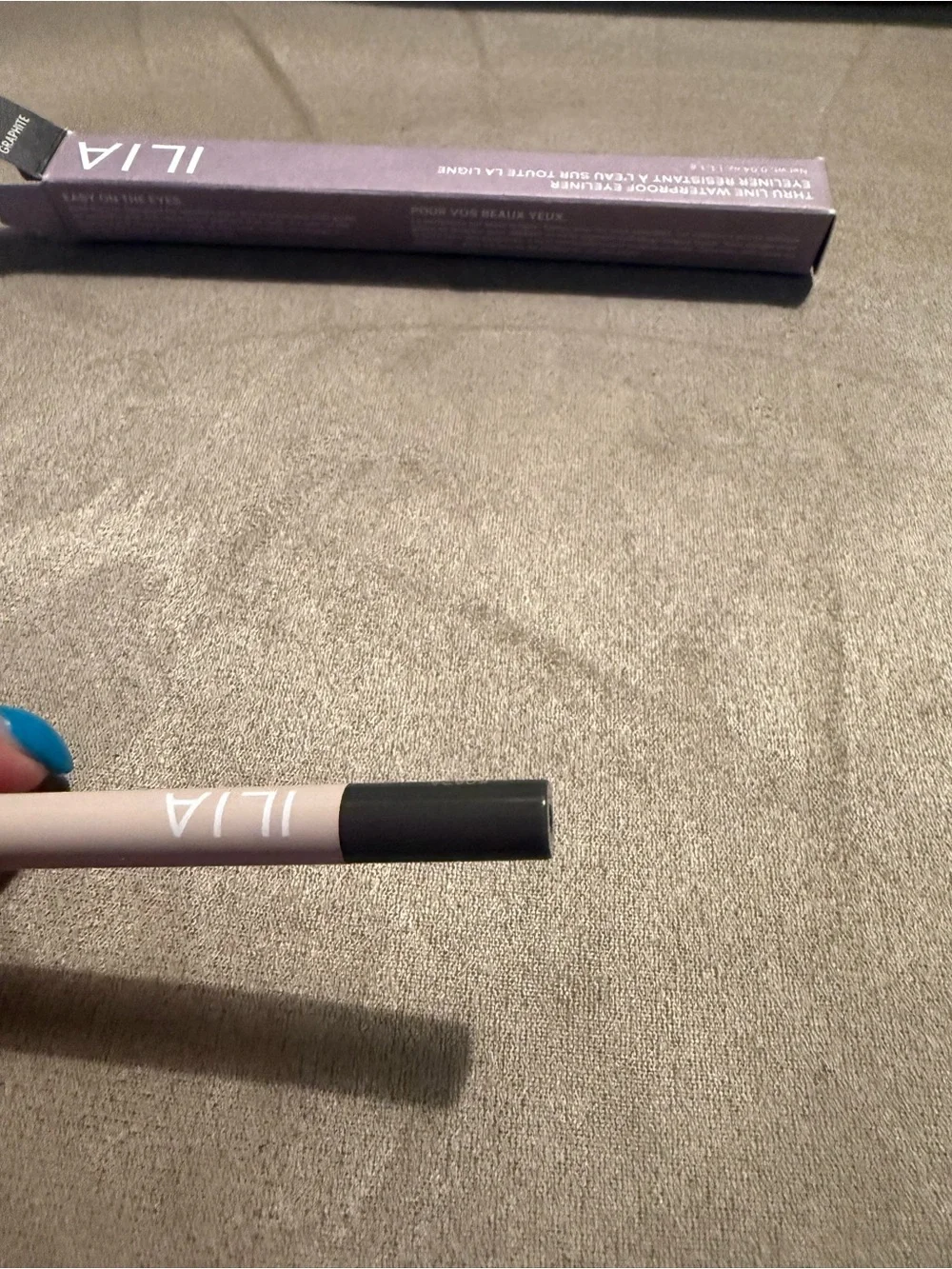 Brand new Ilia thru line waterproof eyeliner in graphite